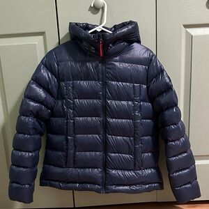 Helly Hansen Navy Puffer Jacket with Hood